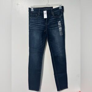 American Eagle Skinny Low Rise Xtra Long Jeans